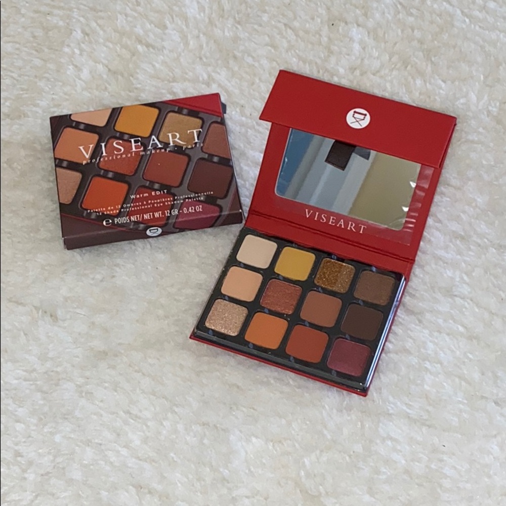 Viseart Warm Edit Mini Warm Eyeshadow Palette
